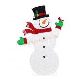 Yuletide Lane Giant LED Snowman Yard Decor