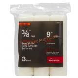 9 in. x 3/8 in. Shed-Resistant Roller (3-Pack)