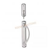 Newbury Gliding Patio Door Lock, Satin Nickel