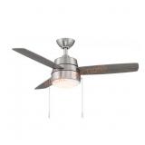Caprice 44 in. LED Ceiling Fan with Light