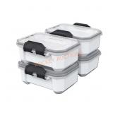 Husky 0.8 gal Compact Pro Duty Tote (4-Pack)