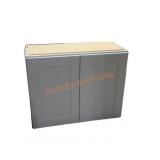 30"W x 13"D x 23 1/2"H Gray Cabinet