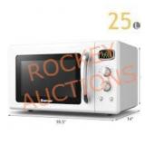 Costway 0.9Cu.ft Retro Microwave Oven