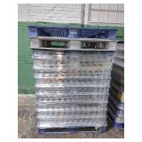 Skid Lot Of Plastic Pallets