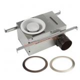 White Adjustable 50-80 CFM Bath Exhaust Fan