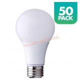 60W A19 Dimmable LED, 2700K (50-pack)