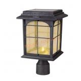 Iron Solar Lantern with Shade