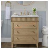 Danby 30" Single Sink Vanity, Oak Top