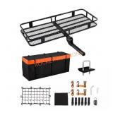 60x24x6 Hitch Carrier 500 lb + Net Bag