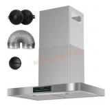 30 in. 900CFM Smart Wall Hood, SS