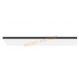 Matte Black 1x4 LED Flush Mount, 4000lm, 5CCT
