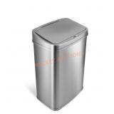 NineStars 13 Gal Silver Trash Can