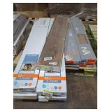 Mixed Vinyl Flooring Skid, 3 Different Options