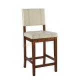 Linon Milan Counter Stool Cream 24-in H