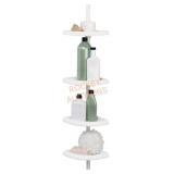 Zenna Home Tension Pole Shower Caddy