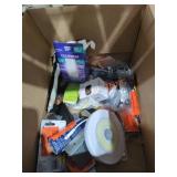 Box Lot Assorted Home Improvement Items