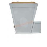 White Wall Cabinet 24-1/4" x 13" x 42"