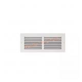 12 in. x 4 in. Steel Return Air Grille in White