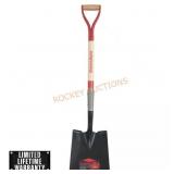 23.5 in. Wood D-Handle Square Point Shovel