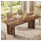 Tribesigns Distressed Farmhouse Table 63" x 29.5"