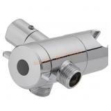 3-Way Diverter with Mount in Chrome