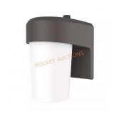 FE 60W Eq CE LED Jelly Jar Bronze Sconce 4000K