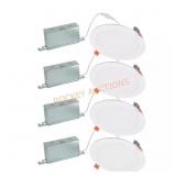 HLBSL 6 in. Integrated LED, 900 lm (4-Pack)