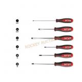 Phillips Slotted Flat Head Hex Driver Set (6)