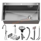 32 in. Drop-in Sink w/ Faucet