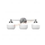 Breslyn 24 in. 3-Light Chrome Vanity Light