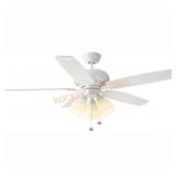 Rockport 52 in Indoor LED White Ceiling Fan