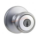 Kwikset Tylo Satin Chrome Door Knob 1-3/4"