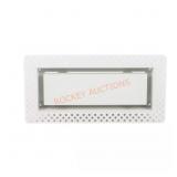 Flush Wall Vent (Lite) 6 in. x 10 in. White