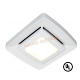 Bathroom Exhaust Fan Grille with LED Light