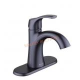 Arnette Matte Black Single-Handle Faucet