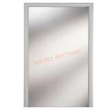 1-Lite Clear Glass Panel 20x36 White Frame