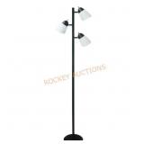 64.5 in. Black Track Tree Floor Lamp