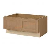 Avondale 36" Bench Base, White Oak