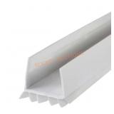 36 in. White Vinyl Door Seal