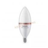 Color + Tunable White B12 LED Bulb