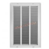 16 in. x 25 in. Steel Return Air Grille White
