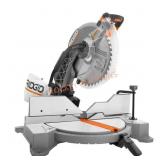 RIDGID 15A 12" Dual Bevel Miter Saw with LED
