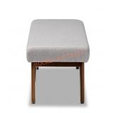 Baxton Studio Rika Midcentury Accent Bench