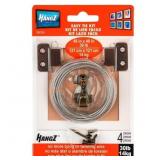 30 lbs. Easy Tie 2-Hole D-Ring Kit (4-Piece)