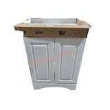 24" Vanity Cabinet with Top