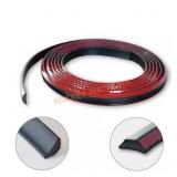 1/2 in. x 10 ft. Black PVC Corner Caulk Trim