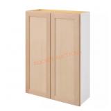 30 in. Wall Kitchen Cabinet, Unfinished