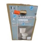Glacier Bay Single Flush Elongated 2PC Toilet
