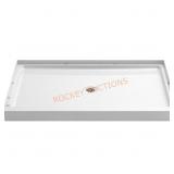 STORE+ 48x34 in Shower Base White