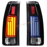 LED Tail Lights for Silverado 94-98, Smoke